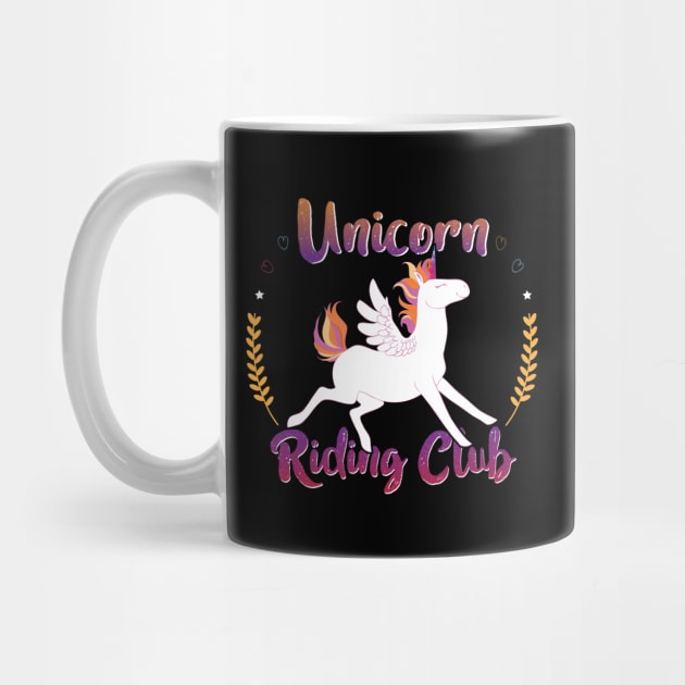 Girls Unicorn Riding Club - Gift Funny Girls Horse Riding Unicorn by giftideas